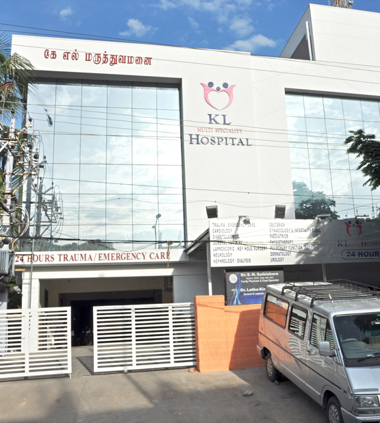 kl multi specialty hospital chennai